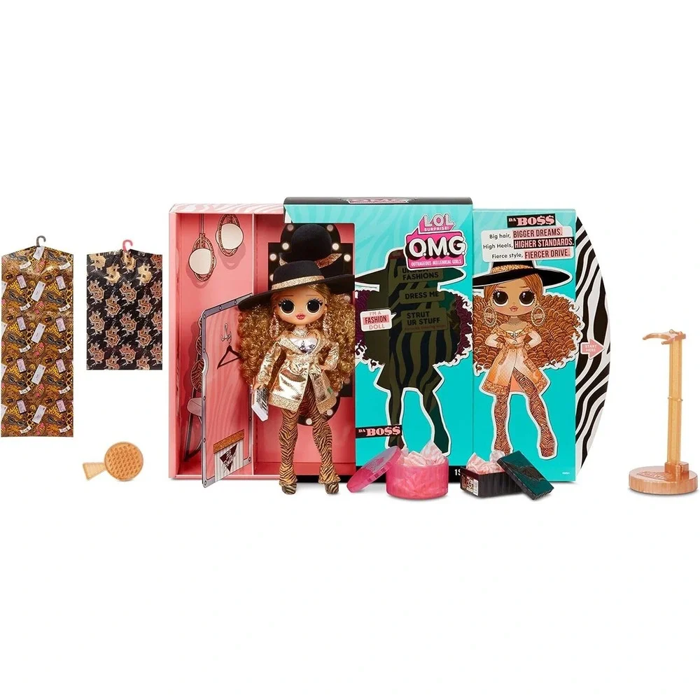 LOL Surprise OMG ~ Da Boss ~ Fashion Doll ~ 20 Surprises ~ Series 3 ~ Brand New!